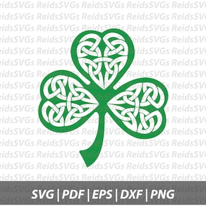 Trébol SVG para máquinas de corte / Cricut / Silhouette