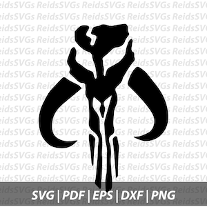 Star Wars Mandalorian Logo SVG | Cut Files, SVG Files | Cricut | Silhouette