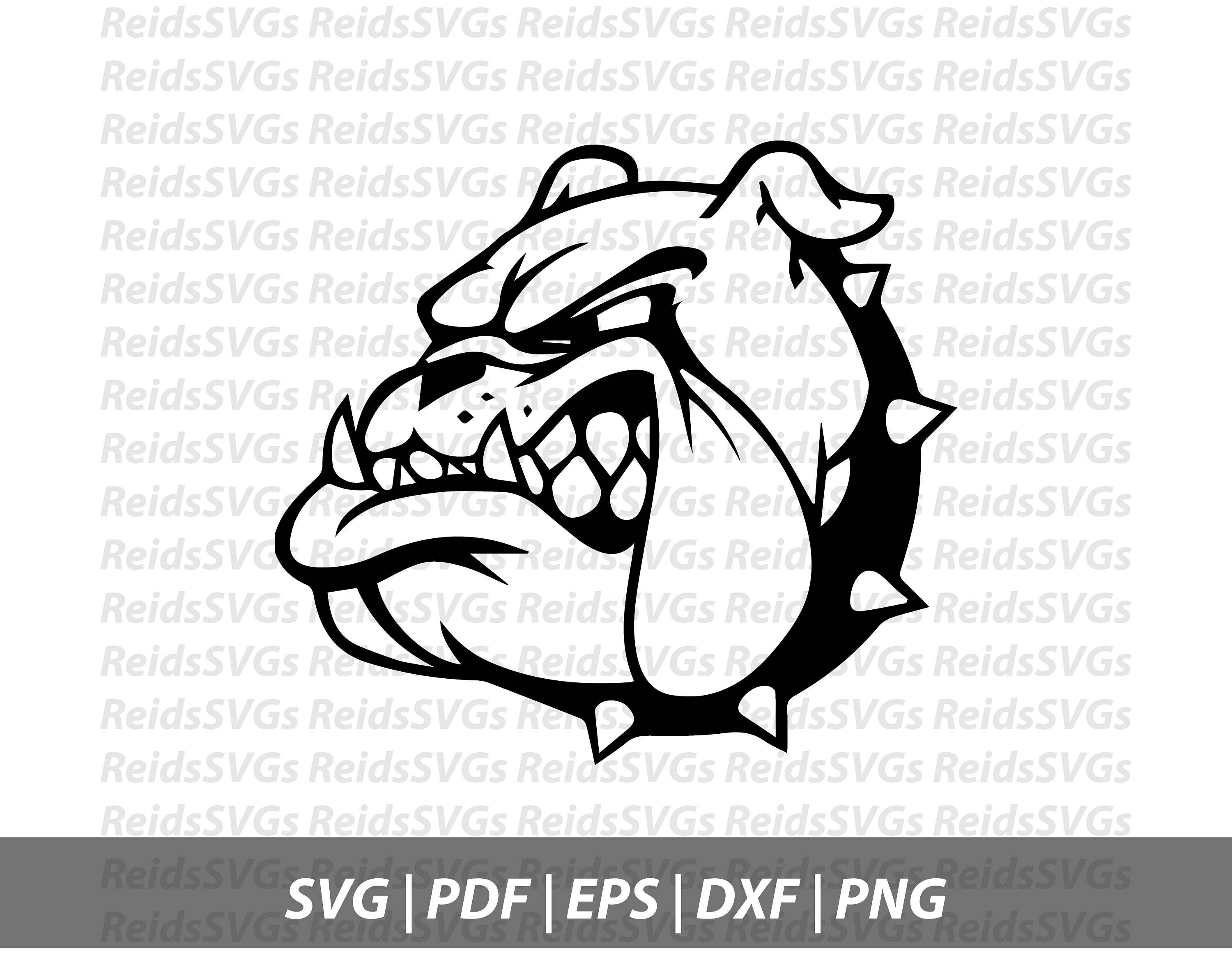Download Bulldog SVG for cutting machines SVG Files Clipart Circut ...