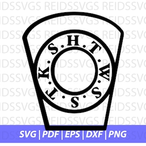 Vrijmetselaars Keystone SVG voor snijmachines | Cricut | Silhouet