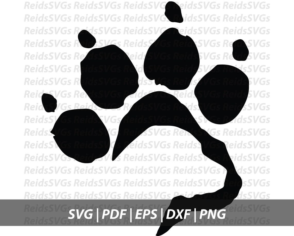 Empreinte de patte de chien coupe fichiers fichiers SVG Etsy France