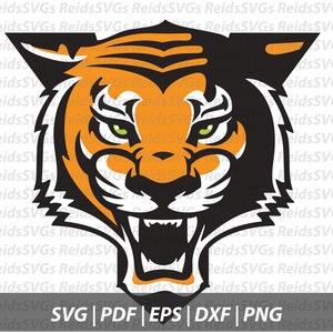 Tiger SVG for cutting machines, SVG Files, Clipart, Circut, Cutting Files, DXF, Clipart, Instant Download
