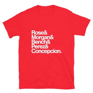 Cincinnati&#39;s Red Machine Shirt