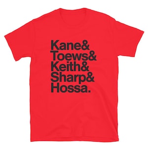 Chicago Blackhawks Stanley Cup Legends Retro Crewneck T-Shirt