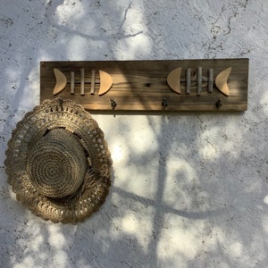 Set di 10 ganci appendiabiti in metallo, grucce (doppi, colore: nero) -  Wood, Tools & Deco