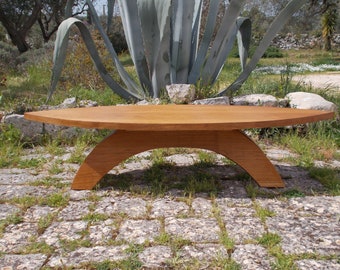 Surf table, oak table, low table, coffee table, solid wood table, coffee table, coffee table,