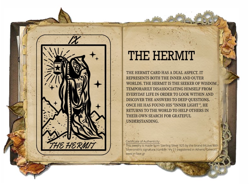 CarterGore Tarot Necklace - The Hermit main image 0