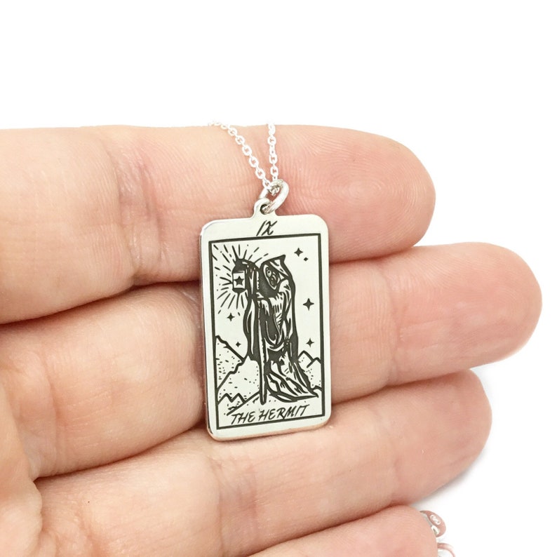 CarterGore Tarot Necklace - The Hermit main image 1