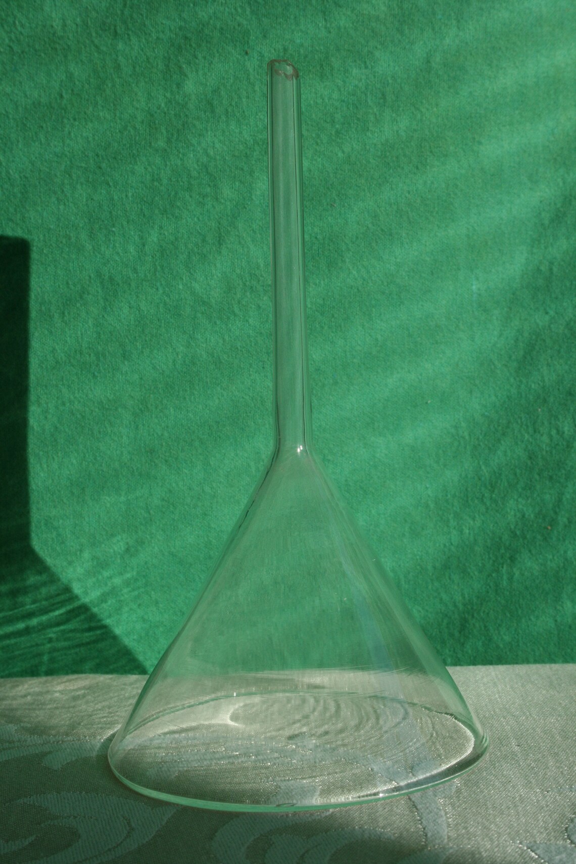 Vintage Glass Beaker & Funnel Photography Developing Etsy