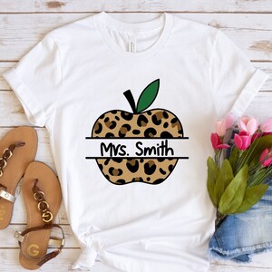 Personalized Teacher Shirt, Custom Teacher Shirt, School Shirt, Teacher Name Shirts, Funny Teacher Shirt, Teacher Gift,  Teacher Gift