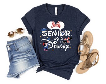 Custom Senior Trip To Disney Shirt, Disneyworld Graduation Shirts, Disney  Graduation Shirts, Graduation Shirt, Disney Family Shirts
