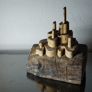 Olive Wood Pop-up Castle