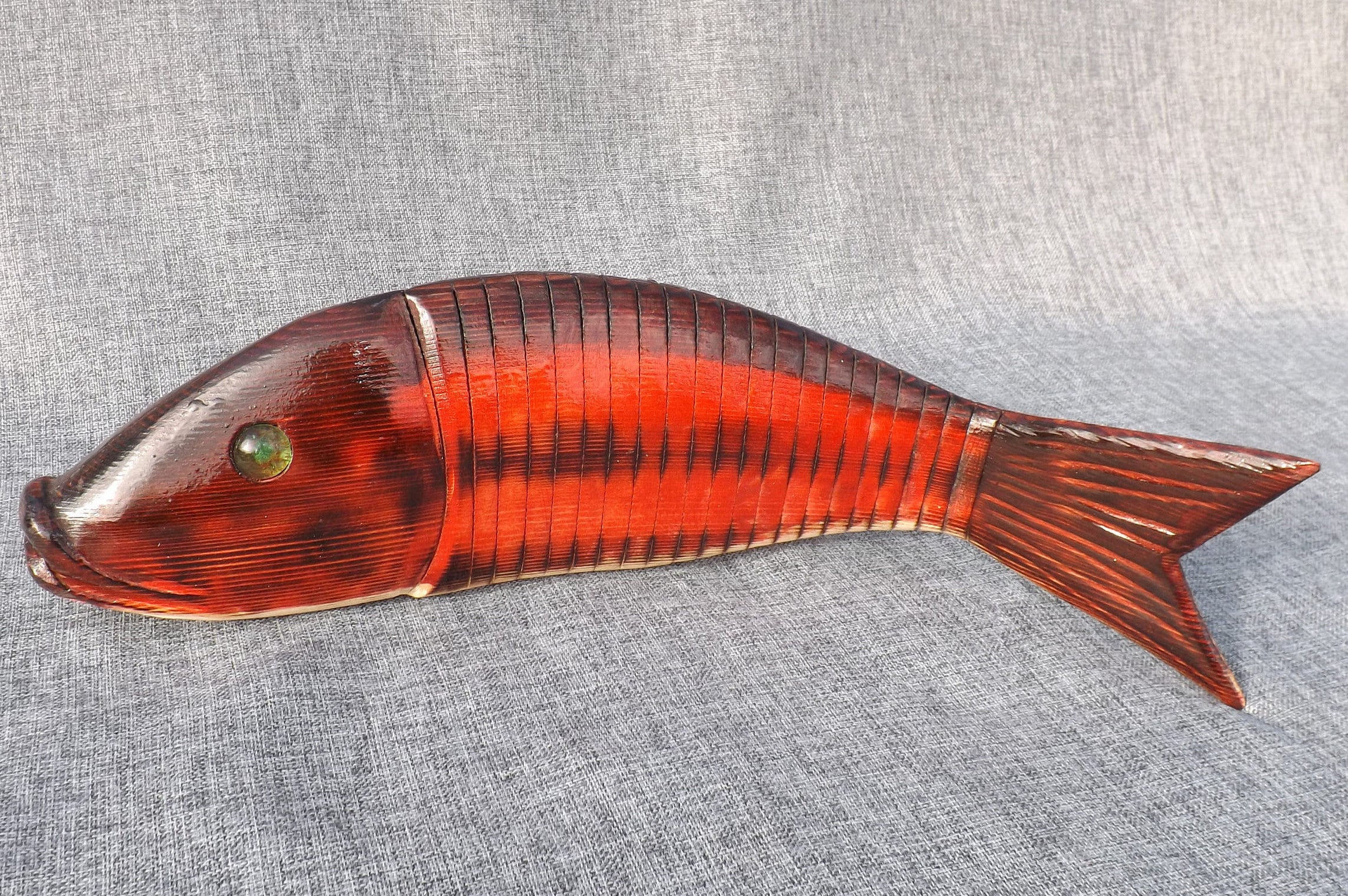 Handmade Wooden Carp Fish With Realistic Movement - Etsy