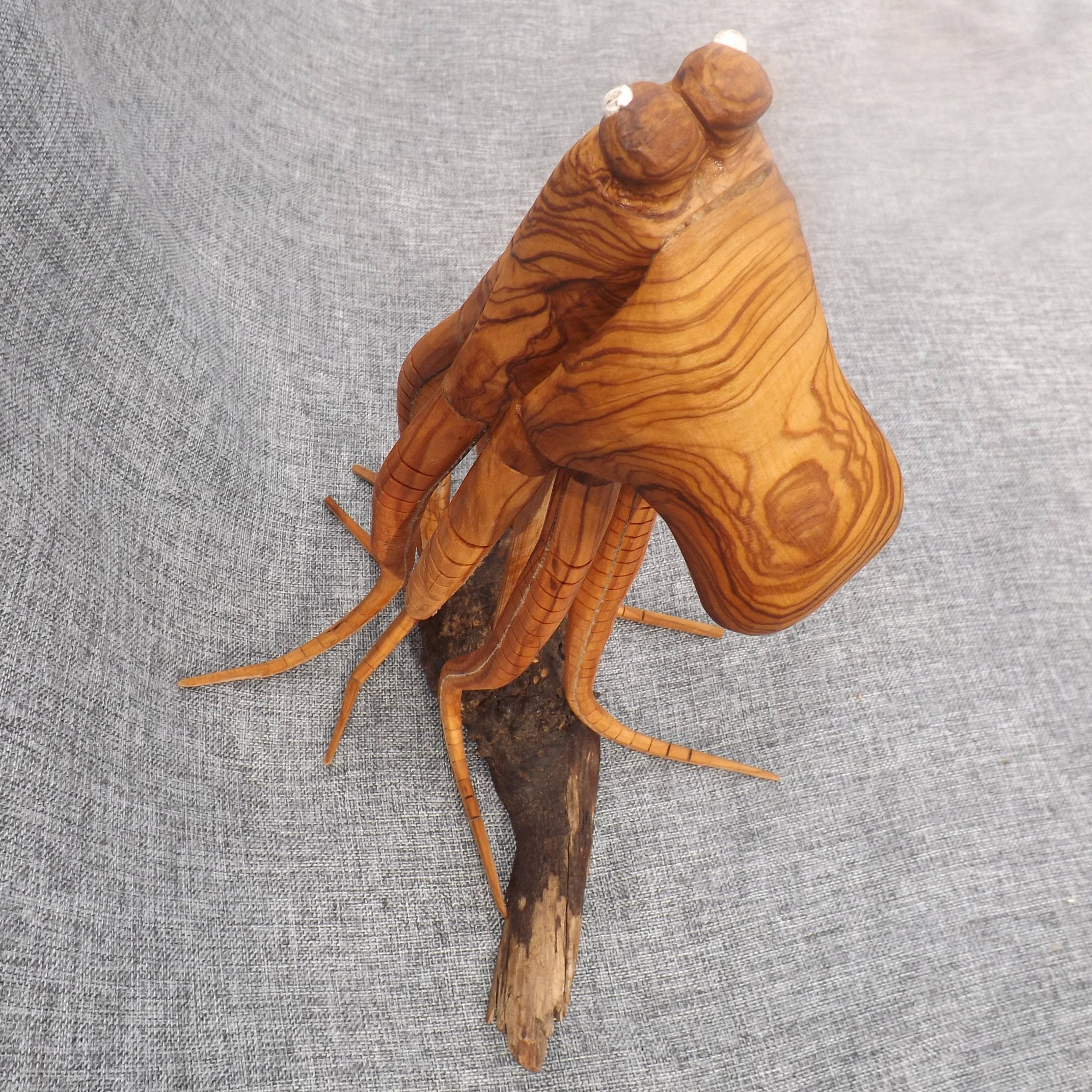 柔軟な触手を持つ木製のタコ - Etsy 日本