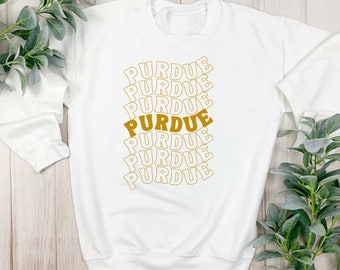 Purdue Boilermakers Wave SVG: Game Day Apparel (Digital Download)