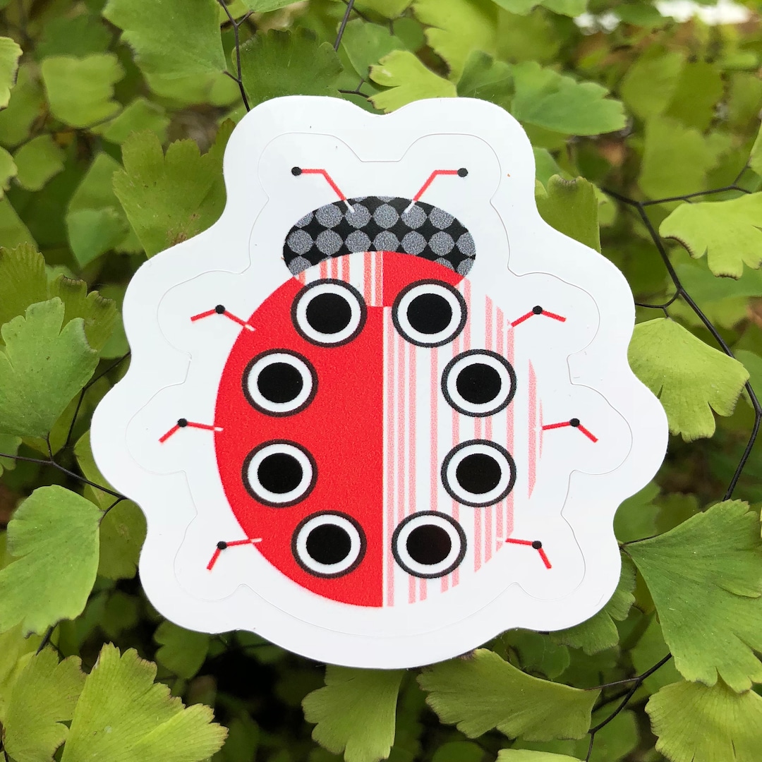 Ladybug Sticker - Etsy