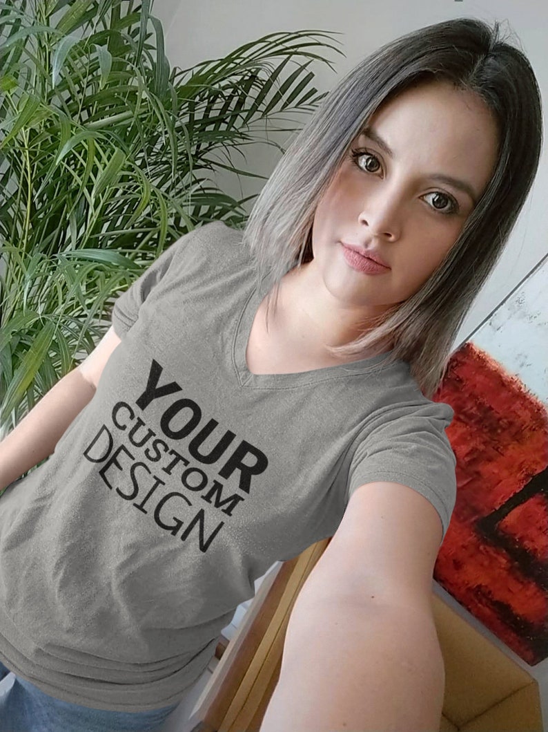 Custom Shirt Custom V-neck Custom T-shirt Custom V-neck - Etsy