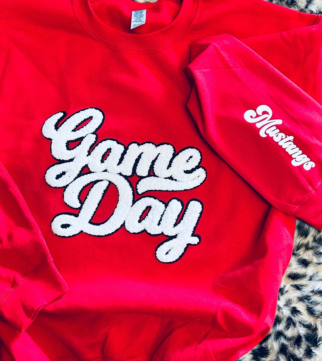 CUSTOM Game Day Sweatshirt/ Game Day Sweatshirt/ SPIRIT WEAR Etsy