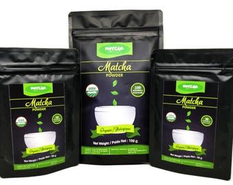 Matcha Powder - 100% Organic - matcha green tea powder