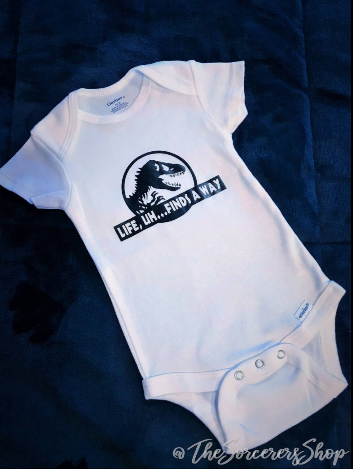 Jurassic Park Onesies Baby Girl or Baby Boy Etsy