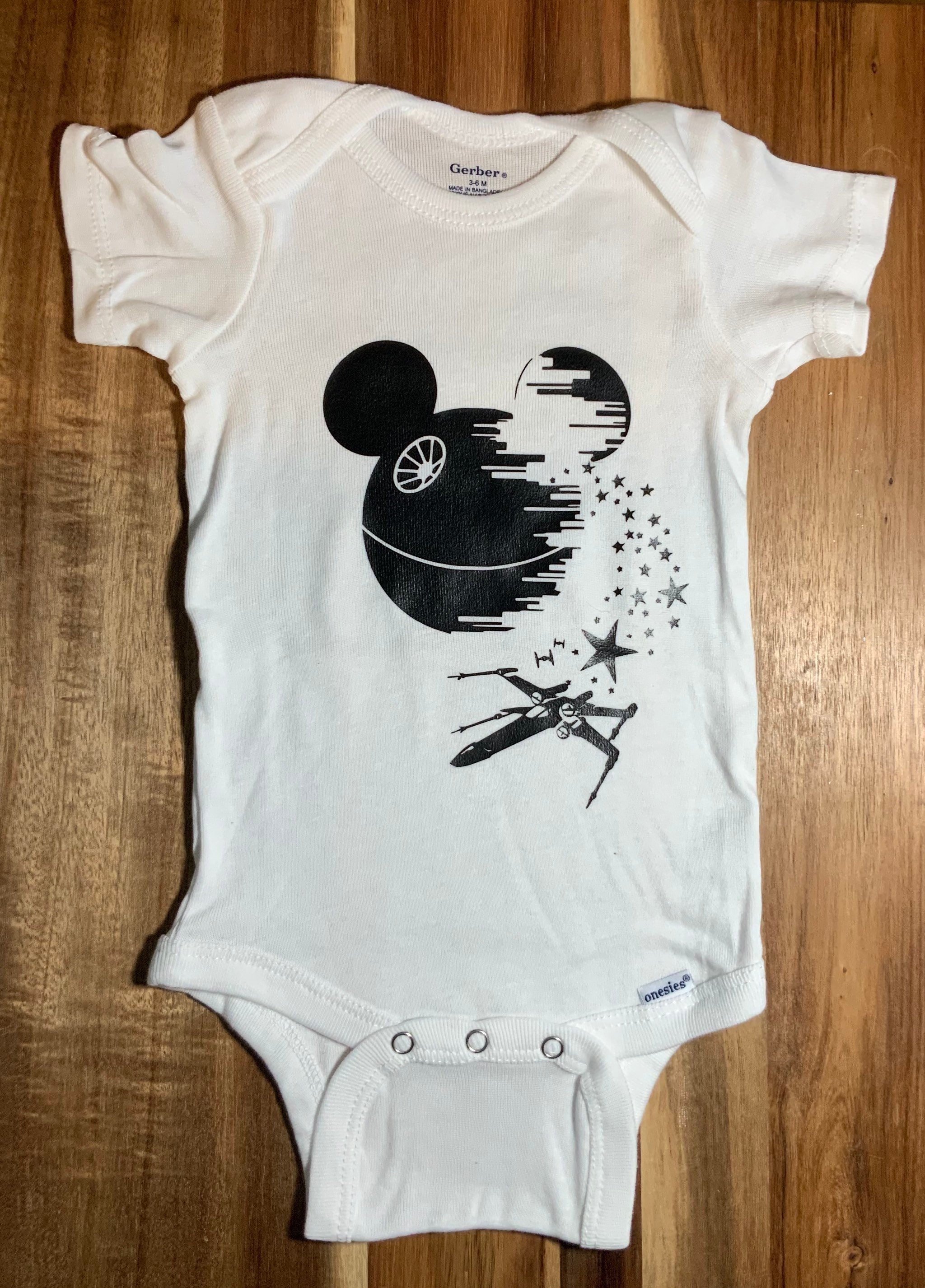 star wars onesie baby girl