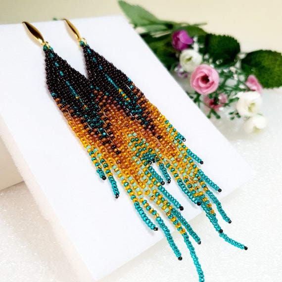 Fringe earrings trend deals