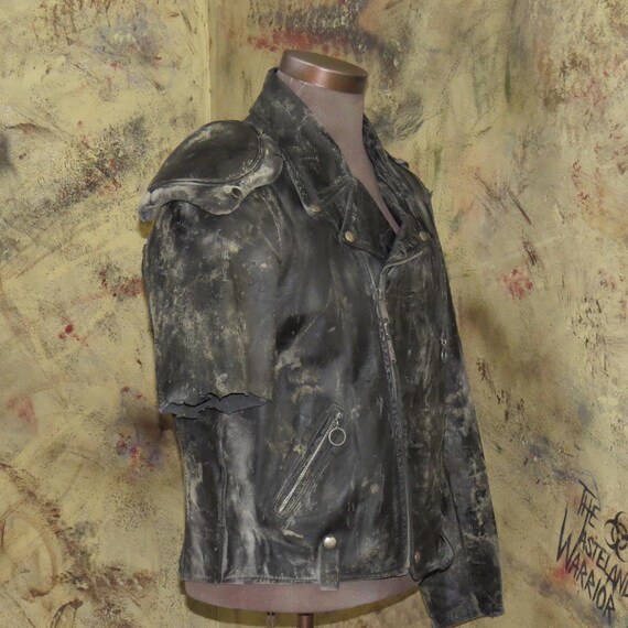 Und JackeSchwarz Für Revisited Large Mad Max Leder Medium Apokalyptischen Jacket Post HerrenGröße kZTPiOXu