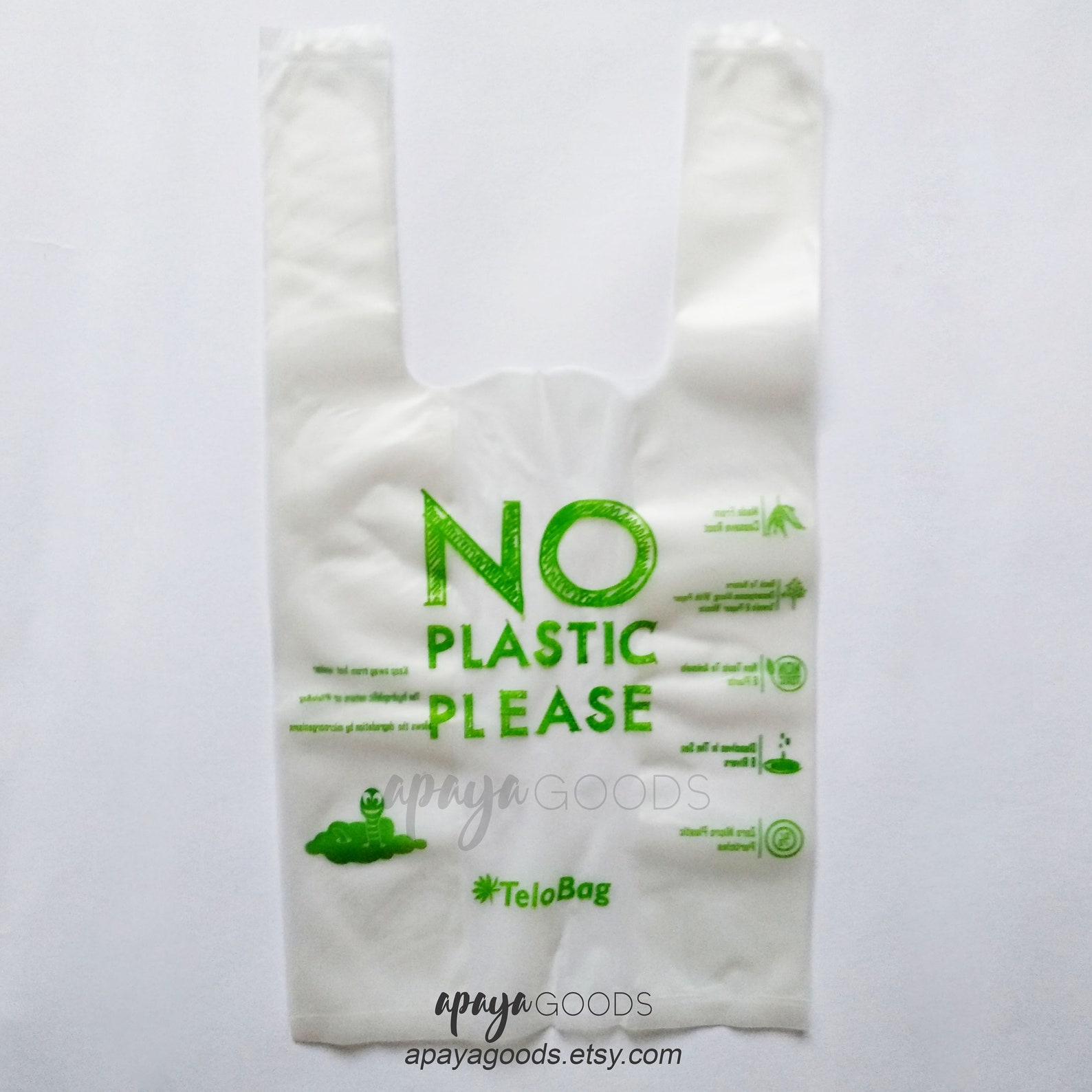 Biodegradable Cassava Bag made from Cassava Starch Etsy