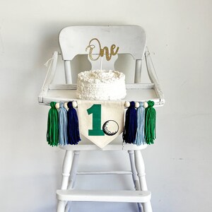 Christmas Truck 1st Birthday Highchair Banner – Red & Green Tassel Garland For Holiday Party