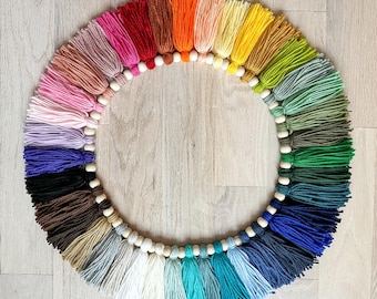 Custom Tassel Banner, Design Your Own Tassel Decoration,  Colorful First Birthday Party, Colorful Party Tassel Decorations, Home Decor