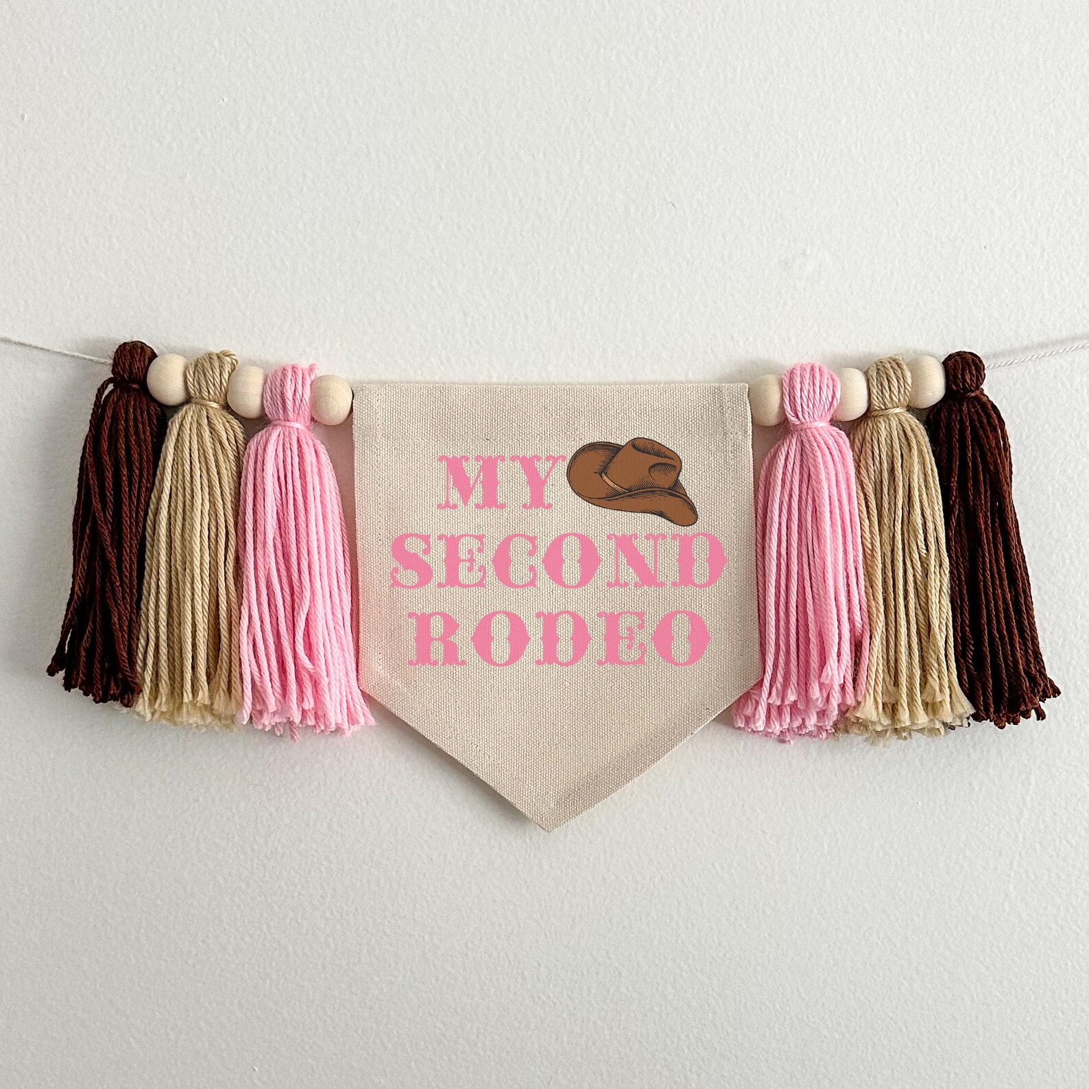 My Second Rodeo 2nd Birthday Party Decorations, Cowboy Second Birthday ...
