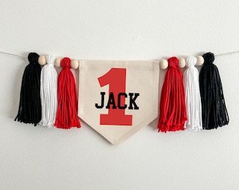 First Birthday Decorations | Custom 1st Birthday Decor | Boy 1st Birthday | High Chair Banner | One Banner | Cake Smash Prop