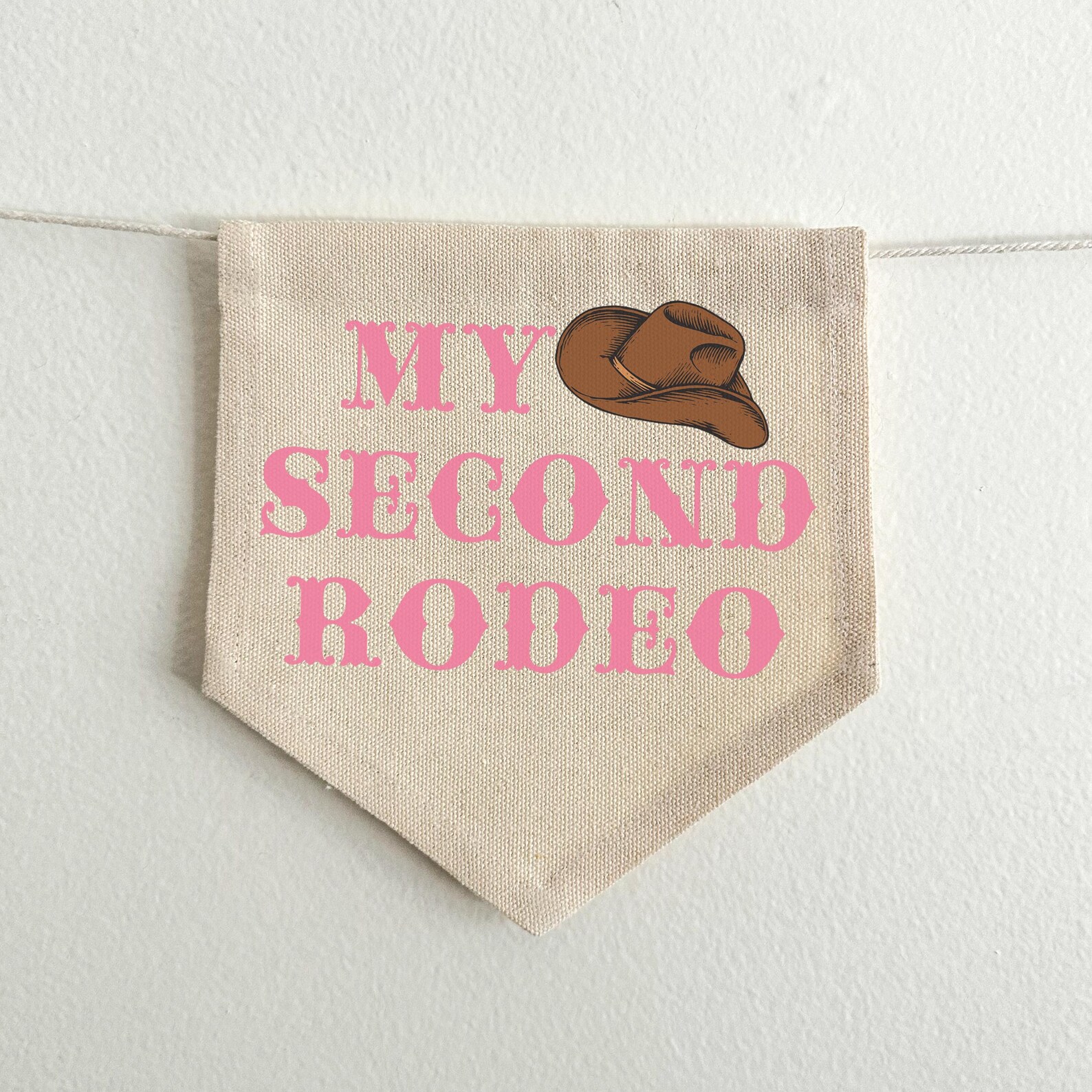 My Second Rodeo 2nd Birthday Party Decorations, Cowboy Second Birthday ...