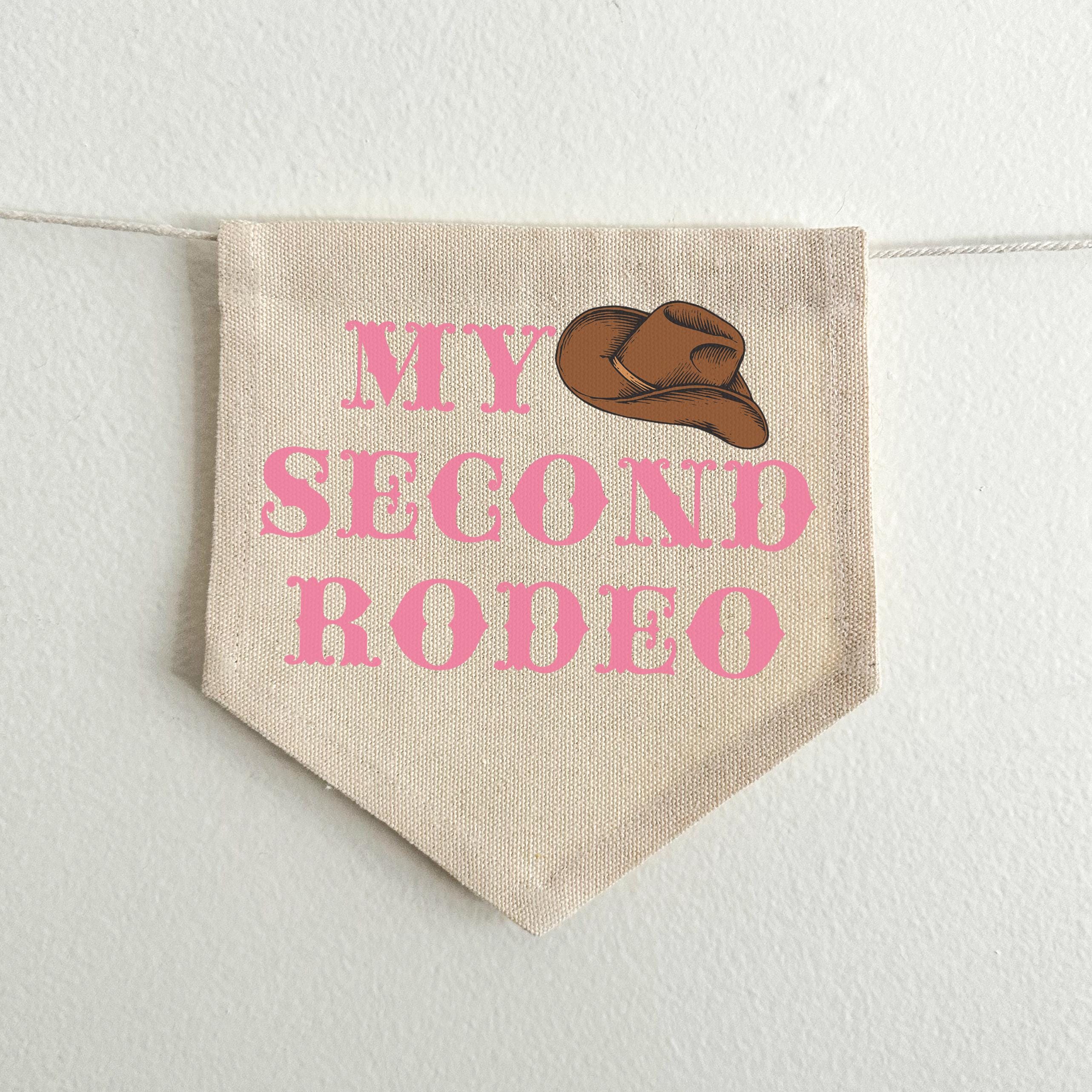 My Second Rodeo Labels My Second Rodeo 2nd Birthday Party Decorations, Cowboy Second Birthday ...