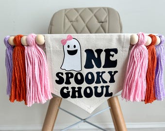 tassel garland Halloween♡ Spooky One Tassel Garland Pre-made or DIY Kit - Girl Halloween