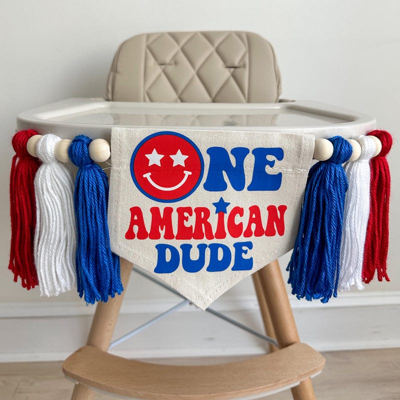 One American Dude Birthday Decorations - Etsy
