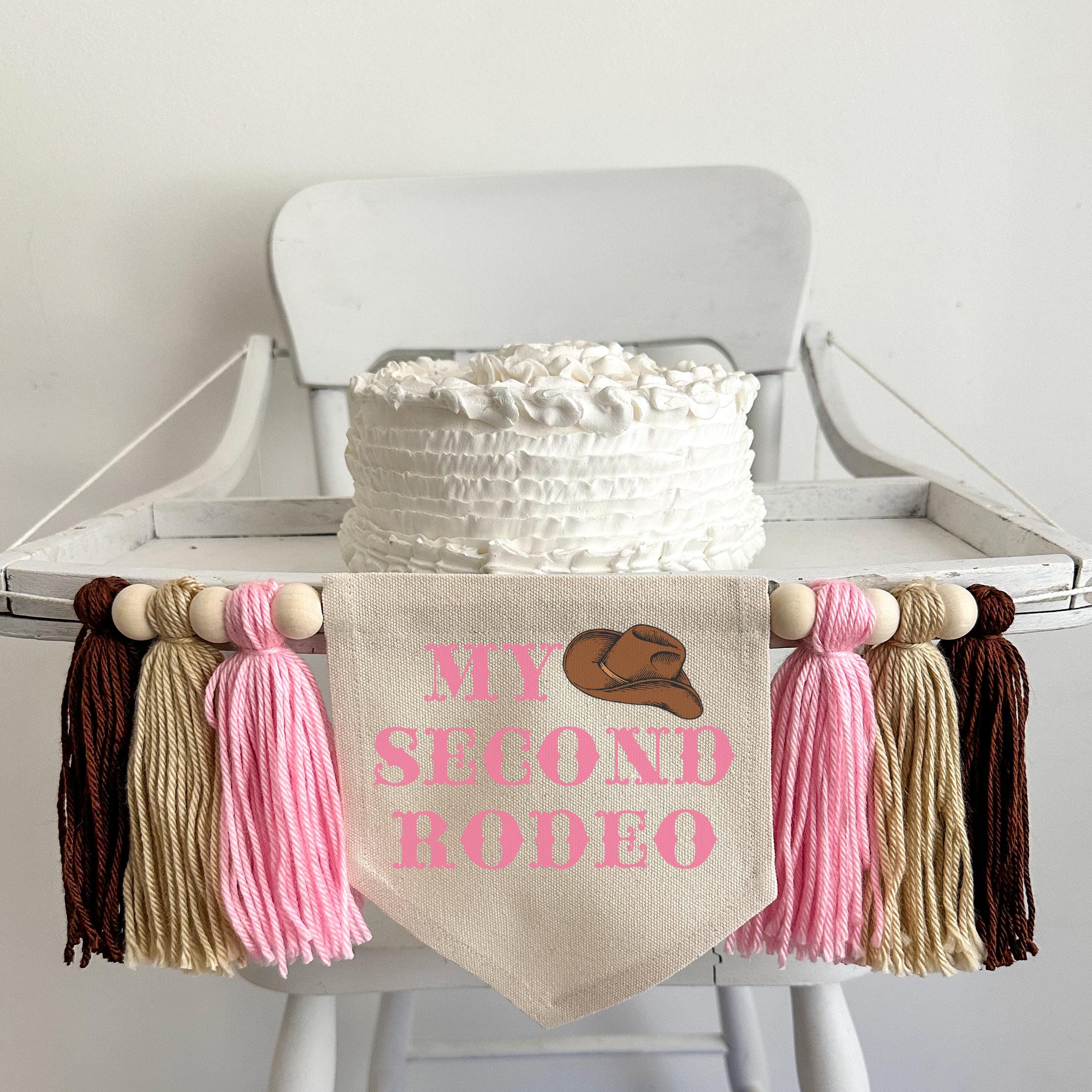My Second Rodeo 2nd Birthday Party Decorations, Cowboy Second Birthday ...