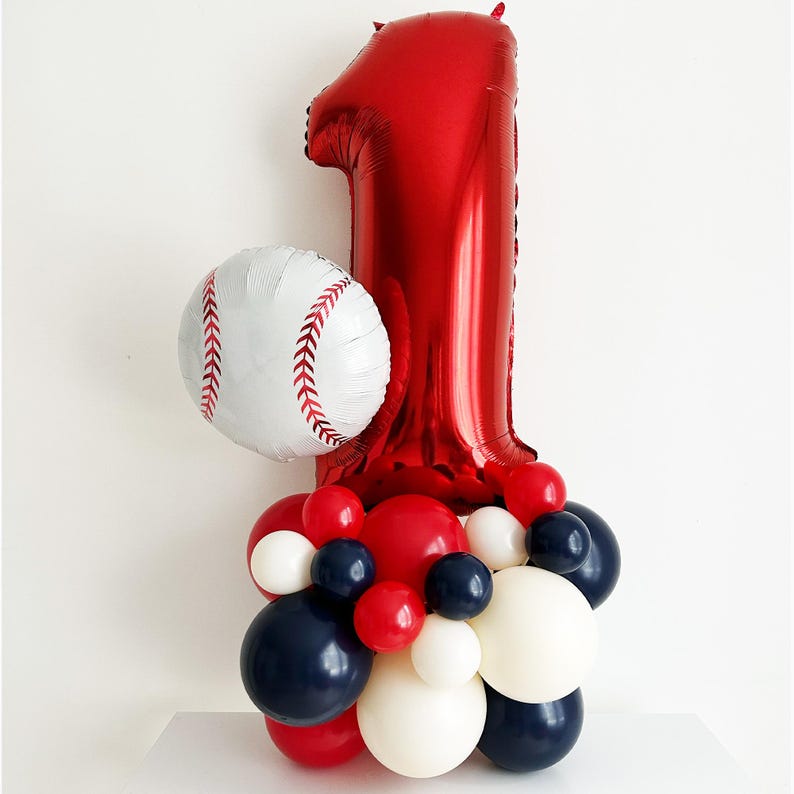 Rookie of the Year 1st Birthday | Baseball First Birthday Decorations ...