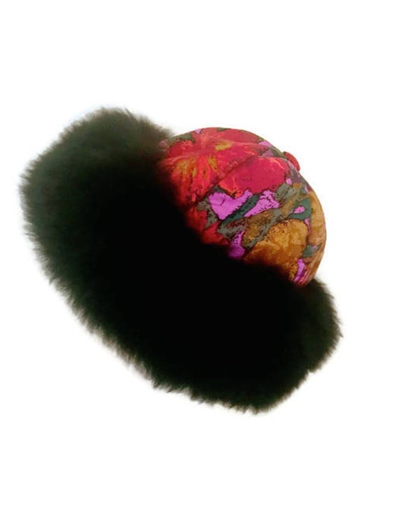 Vintage Sheepskin Hat Russian Style Dr. Zhivago W