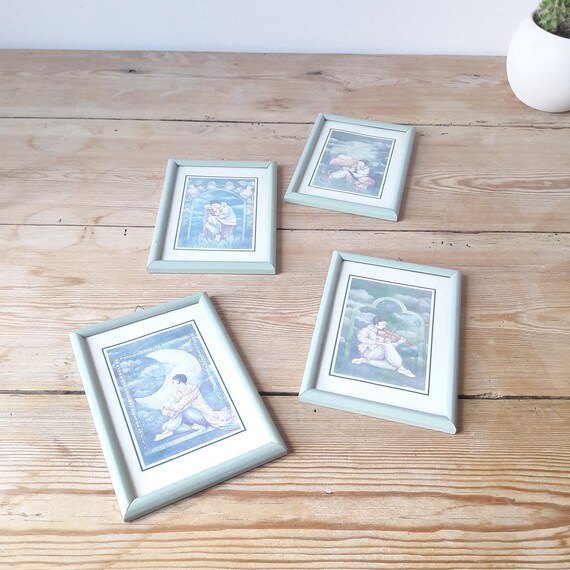 Pierrot vintage picture frame