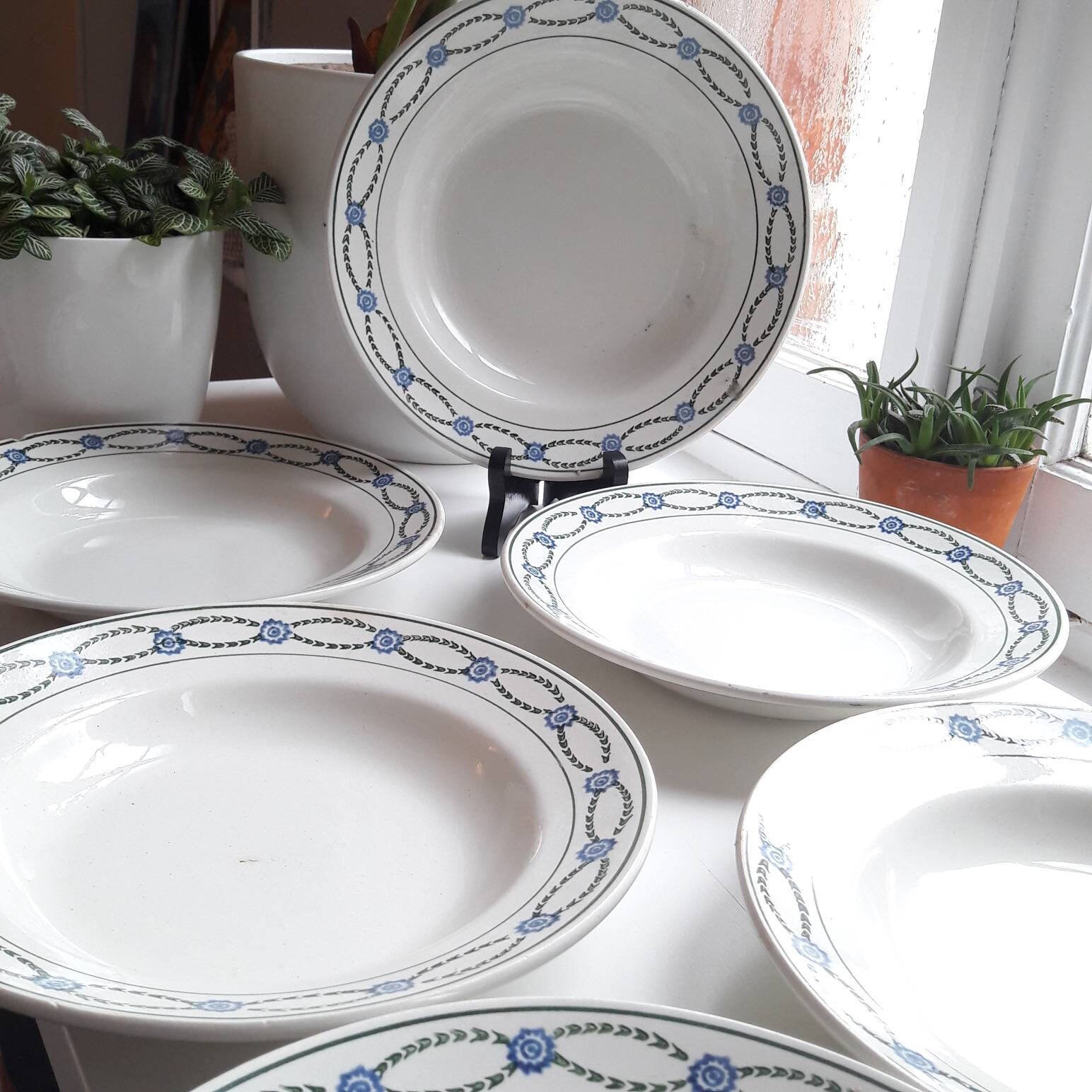 Assiettes Creuses vintages/Faience