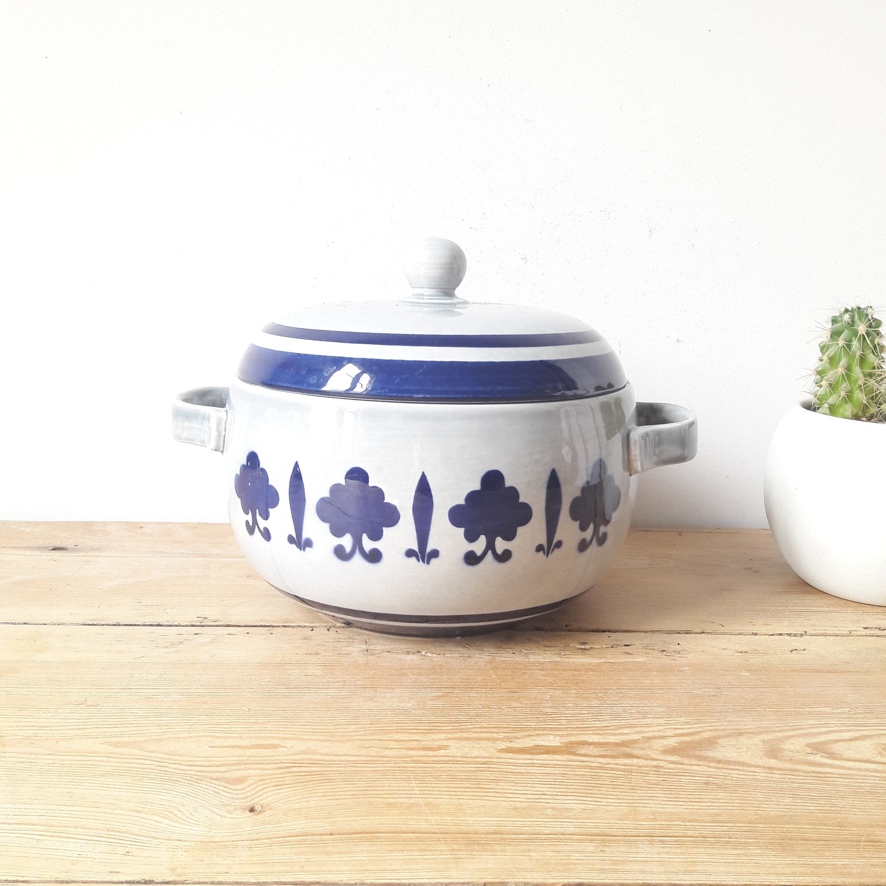 Soupière Boch Vintage/Porcelaine