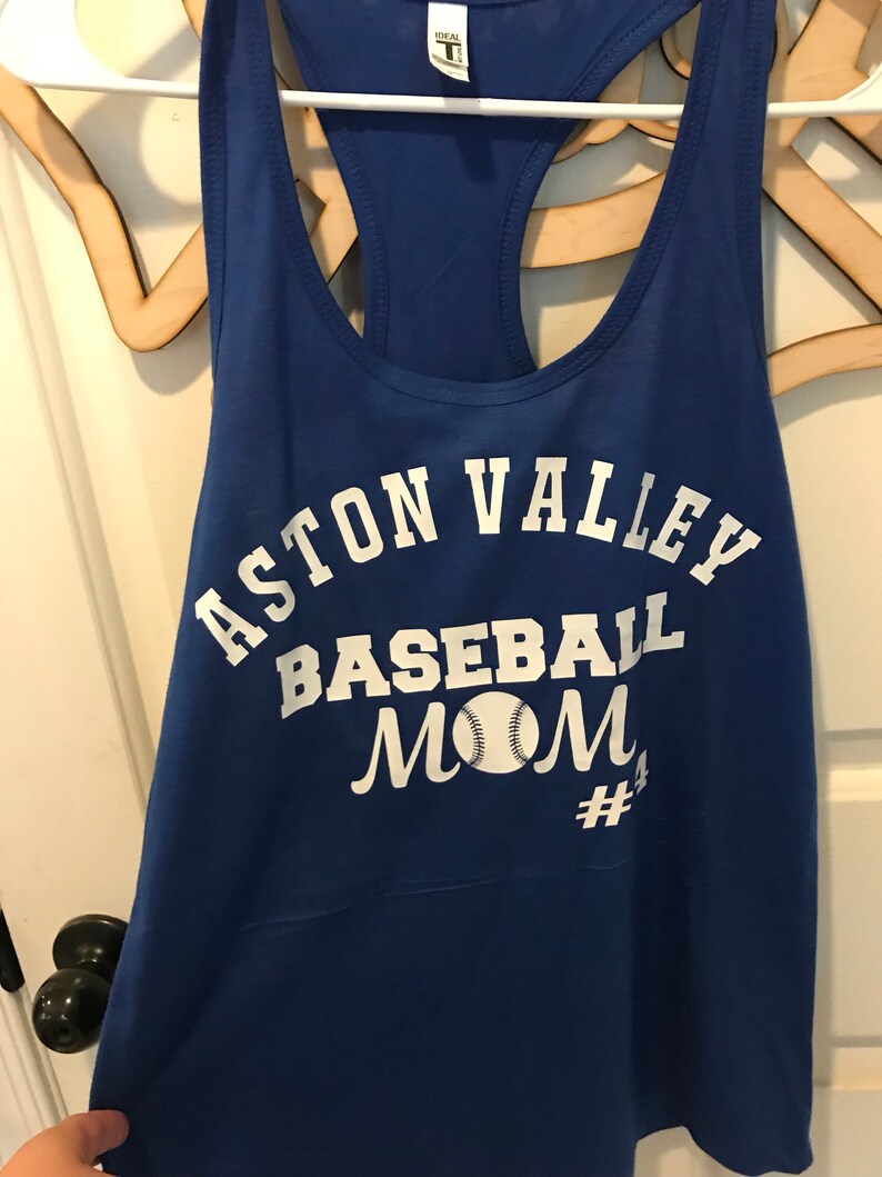 Custom Sports Mom Shirt Etsy