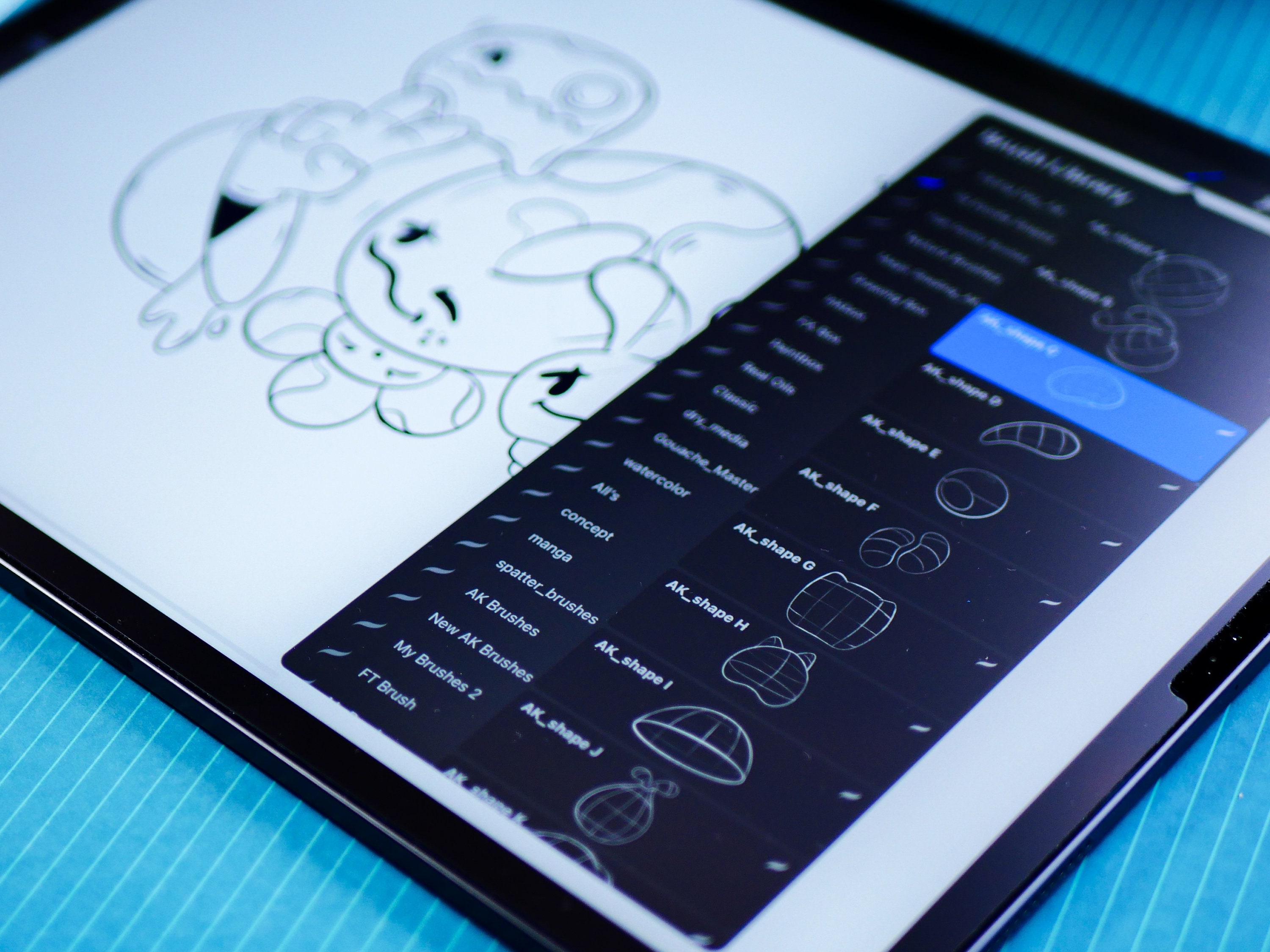 3D Doodle Shapes for Procreate - Etsy Australia