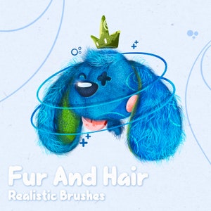 Fur & Hair Realistic Brushes For Procreate