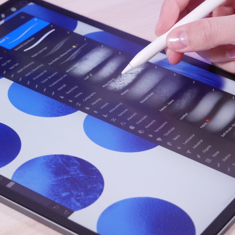 Custom High Quality Brushes for Procreate iPad Pro apple Pencil Etsy UK