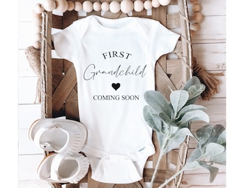 Custom Baby Bodysuit Pregnancy Announcement Onesie\u00ae| Personalized Pregnancy Reveal