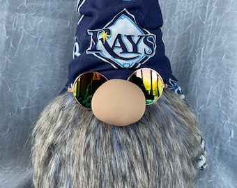 ¡Gnomo/nisse/tomte de los Tampa Bay Rays!  ¡El béisbol ha vuelto!