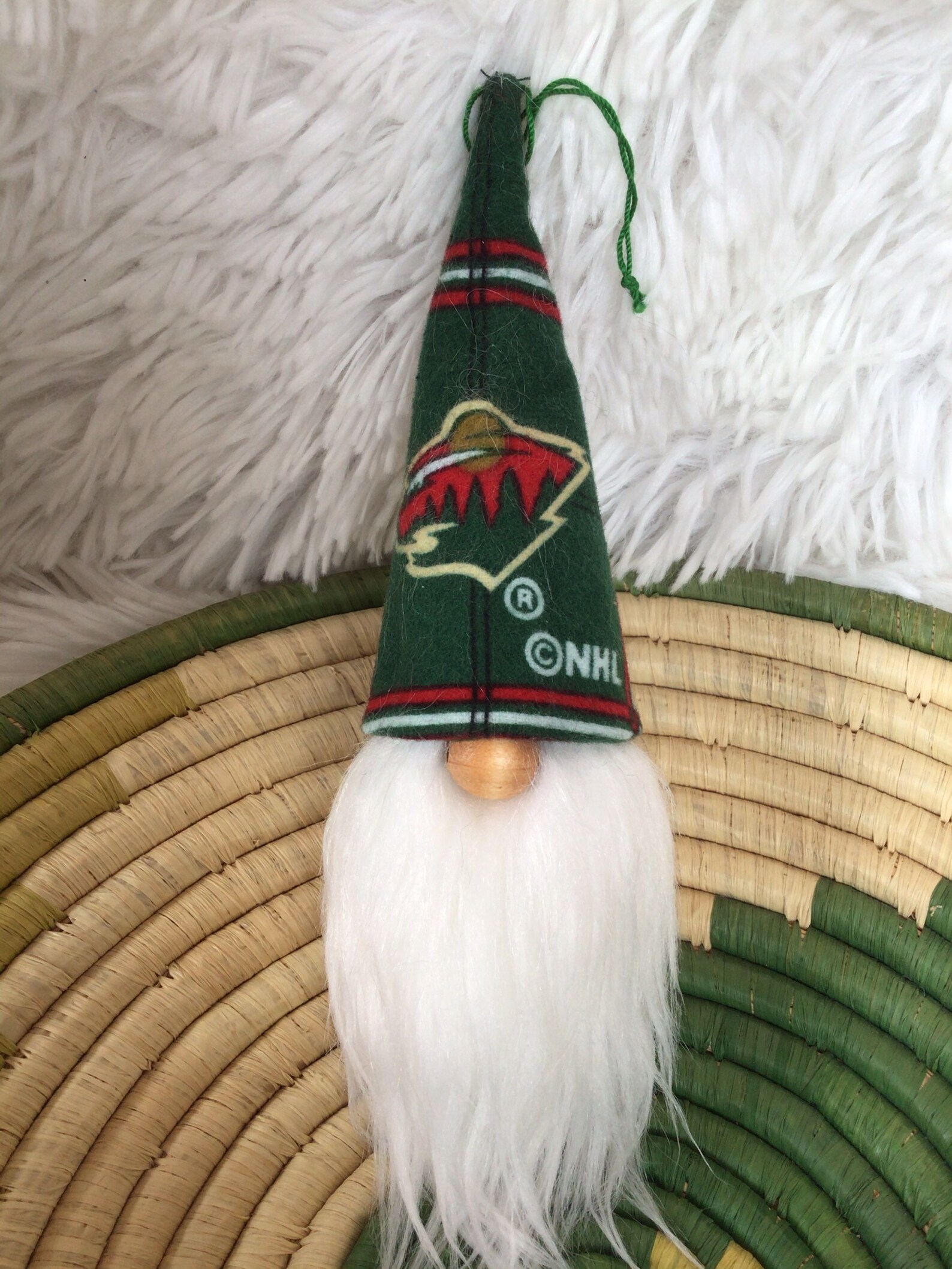 Minnesota Wild Gnome/nisse/Tomte Ornaments and Keychains | Etsy