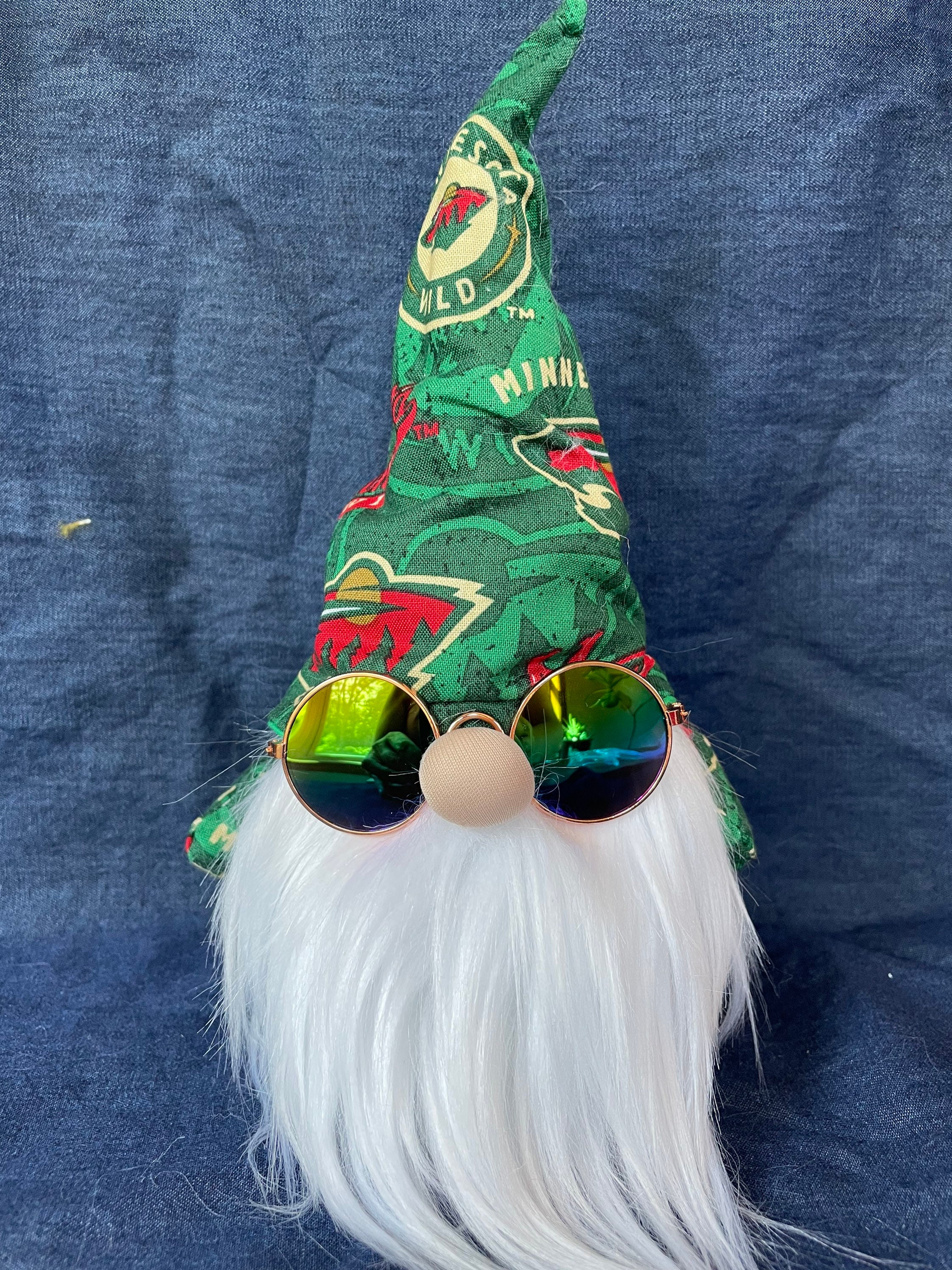 Minnesota Wild gnome/nisse/tomte All now with glasses | Etsy
